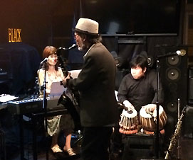 Asian JazzTrio BlackSUN 佐伯モリヤス タブラ 可知日出男