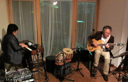 カフェブルージュ JAZZ Night 佐藤郁夫 佐伯モリヤス 秋田市南通築地6-17