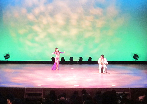 岩手県北上市 Esmeralda ベリーダンスショー Nur さくらホール 中ホール