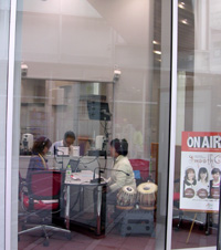 FM秋田 ラジオ放送 エリアなかいち 藤田ゆうみん 佐伯モリヤス スムースカフェ