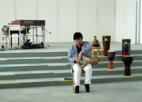 ダラブッカ 佐伯モリヤス 世界こども美術館 浜田市 ダルブカ