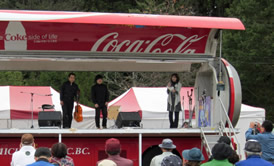 佐伯モリヤス カホン IBCまつり フラメンコギター 眞下尚重