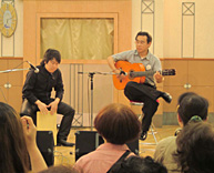 佐伯モリヤス カホン フラメンコギター 眞下尚重 IBC岩手放送 IBCラジオ・チャリティー・ミュージックソンSPECIAL