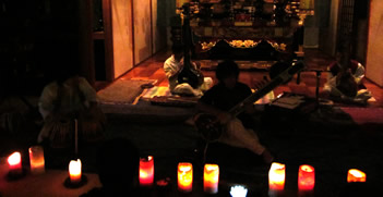 インド古典音楽 シタール&タブラー 秋田県能代市萩の台1-2(風の松原サンウッドうら) 感応寺