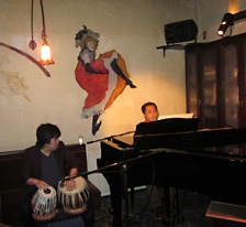 佐伯モリヤス タブラ 松嶋周二 Duo Live シャンソニエ ピギャール Pigalle 東京都港区六本木4-4-11 第一ヴィレッジビルB1 シャンソン歌手 デュオ ライヴ