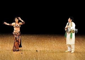 ダラブッカ 佐伯モリヤス キャラホール エスメラルダ発表会 ダルブカ Duo