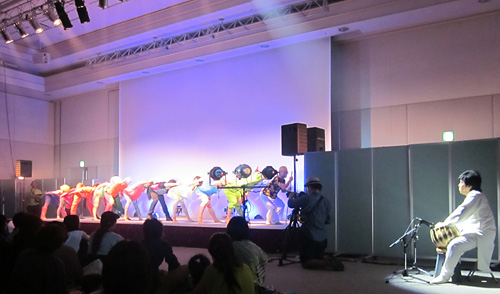 佐伯モリヤス タブラ ヨガフェスタ横浜2013 YOGA SHOW パシフィコ横浜