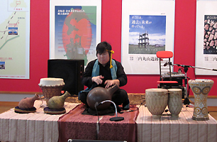 佐伯モリヤス 三内丸山遺跡 壺打楽器ウドゥ 佐伯モリヤス ダルブカ ダラブッカ