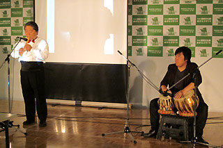 国民文化祭 音楽とつづる星のお話 津谷聡 佐伯モリヤス star ship タブラ 秋田