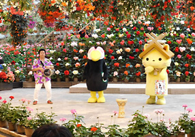 しまねっこ 佐伯モリヤス フォーゲルパーク 盆夜祭